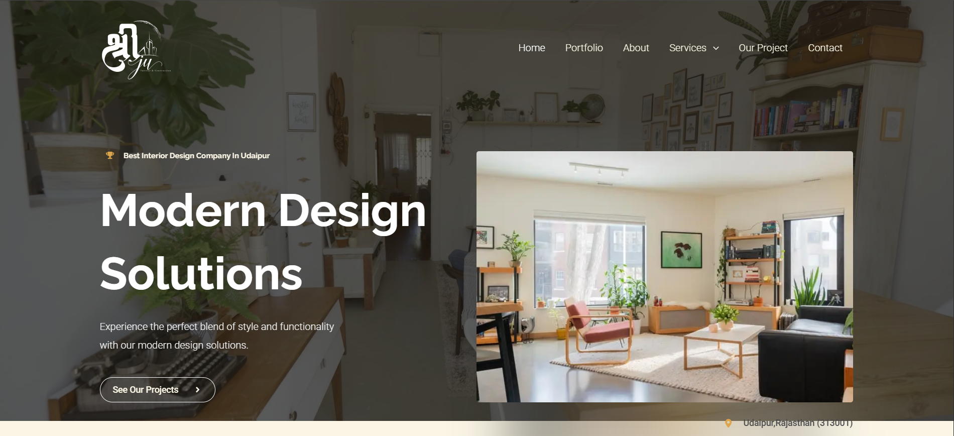 Shreeju Group construction and infrastructure company website